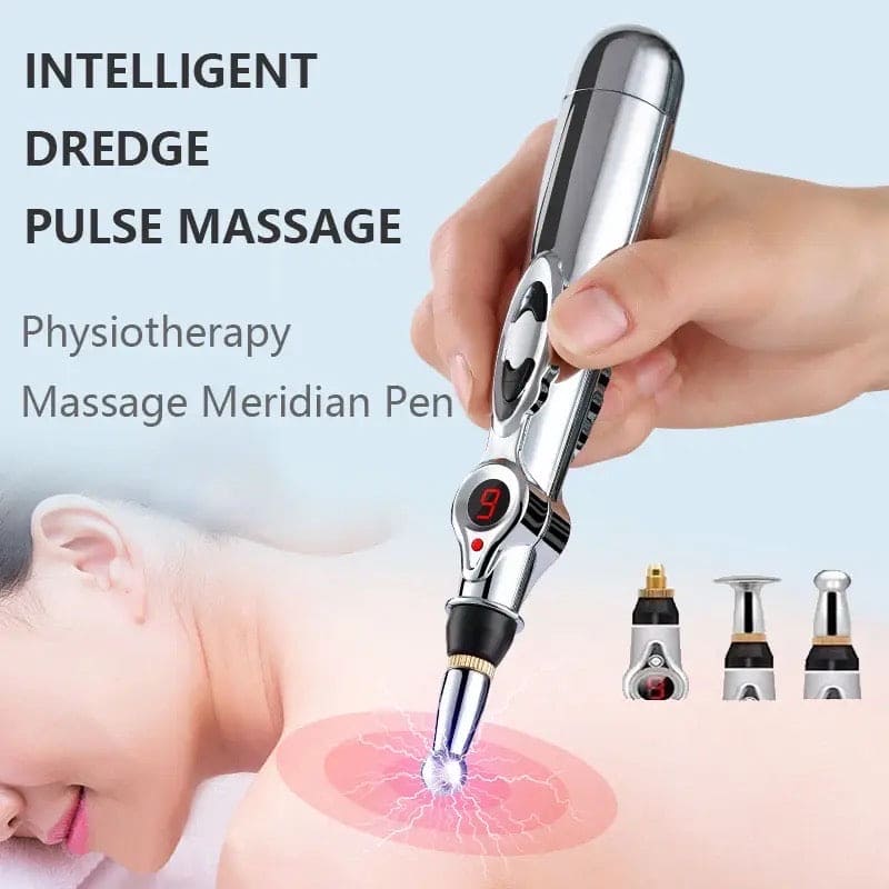 Smart Massager Pen, Acupuncture Pulse Meridian Massage Pen