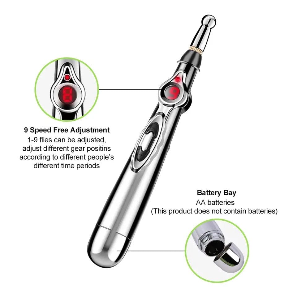 Smart Massager Pen, Acupuncture Pulse Meridian Massage Pen